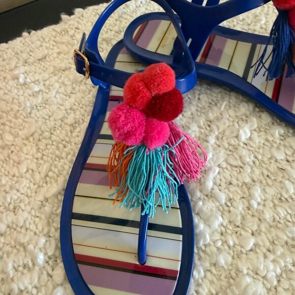 Kate Spade Jelly Tassle Sandals - Women's 6 - Picture 2 of 4
